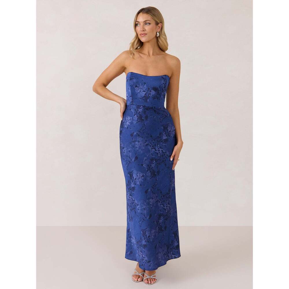 Park & Fifth Brodie Dress Size MM / Azure